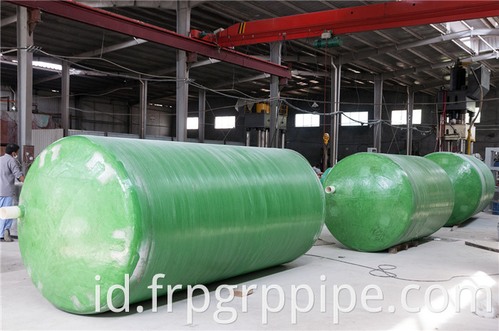 FRP GRP Fiberglass Storage Water Tangki Mesin Bernesis